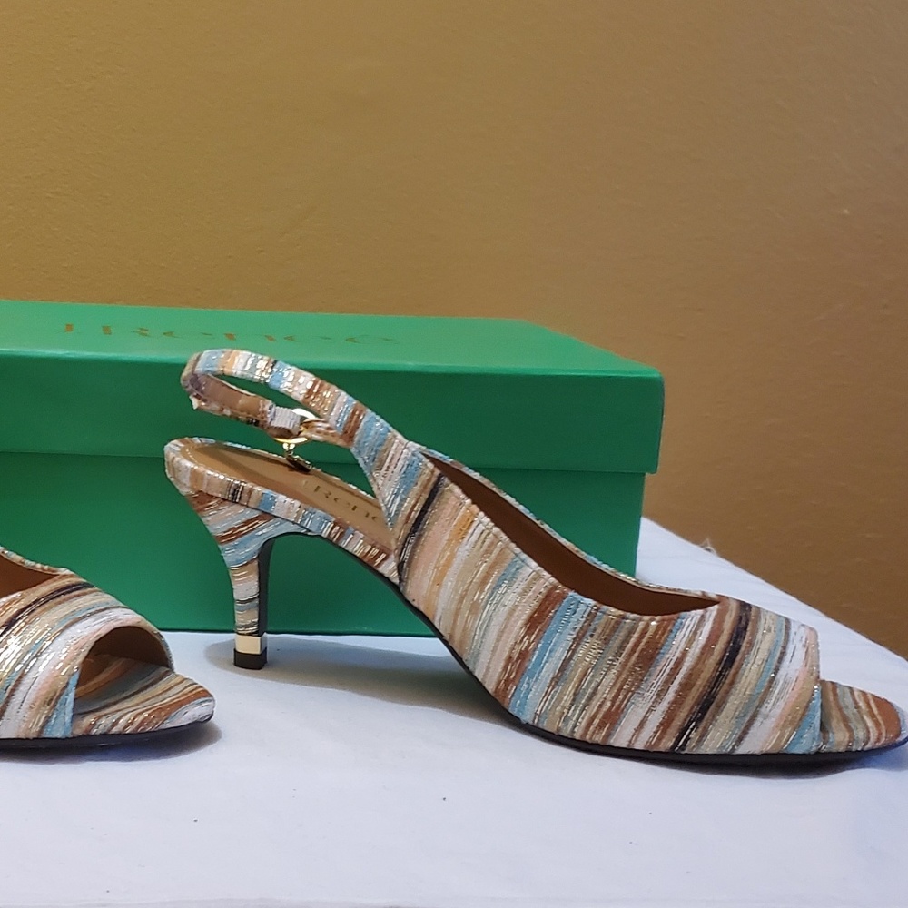 J. Reneé Open Toe Sling Pump - Picture 5 of 5